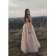 A-Line Tulle V-Neck Long Prom Dresses Formal Evening Gowns 6011018 A-Line Tulle V-Neck Long Prom Dresses Formal Evening Gowns 6011018