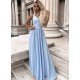 A-Line V-Neck Long Prom Dresses Formal Evening Gowns 6011019 A-Line V-Neck Long Prom Dresses Formal Evening Gowns 6011019