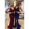 Mermaid Beaded Lace Two Pieces Long Prom Dresses Formal Evening Gowns 6011030