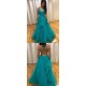 A-Line Tulle V-Neck Long Prom Dresses Formal Evening Gowns 6011053 A-Line Tulle V-Neck Long Prom Dresses Formal Evening Gowns 6011053