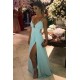 A-Line Chiffon Long Prom Dresses Formal Evening Gowns 6011060