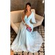 A-Line Chiffon Long Sleeves Prom Dresses Formal Evening Gowns 6011069 A-Line Chiffon Long Sleeves Prom Dresses Formal Evening Gowns 6011069