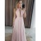A-Line Chiffon Long Prom Dresses Formal Evening Gowns 6011093