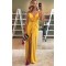 Sheath/Column Chiffon Long Prom Dresses Formal Evening Gowns 6011121