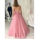 A-Line Tulle Long Prom Dresses Formal Evening Gowns 6011165 A-Line Tulle Long Prom Dresses Formal Evening Gowns 6011165