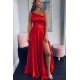 A-Line One-Shoulder Beaded Long Prom Dresses Formal Evening Gowns 6011176 A-Line One-Shoulder Beaded Long Prom Dresses Formal Evening Gowns 6011176