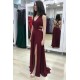 A-Line Chiffon V-Neck Long Prom Dresses Formal Evening Gowns 6011212 A-Line Chiffon V-Neck Long Prom Dresses Formal Evening Gowns 6011212