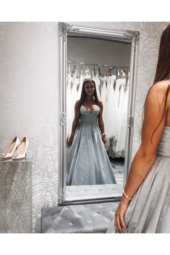 A-Line V-Neck Long Prom Dresses Formal Evening Gowns 6011232 A-Line V-Neck Long Prom Dresses Formal Evening Gowns 6011232