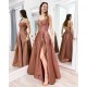 A-Line Sparkle Long Prom Dresses Formal Evening Gowns 6011233
