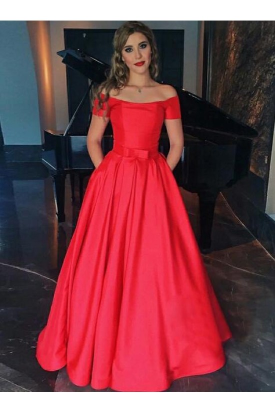 A-Line Off-the-Shoulder Long Prom Dresses Formal Evening Gowns 6011239 A-Line Off-the-Shoulder Long Prom Dresses Formal Evening Gowns 6011239