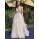 A-Line Beaded Tulle V-Neck Long Prom Dresses Formal Evening Gowns 6011248 A-Line Beaded Tulle V-Neck Long Prom Dresses Formal Evening Gowns 6011248
