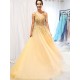 A-Line Beaded Tulle Long Prom Dresses Formal Evening Gowns 6011250 A-Line Beaded Tulle Long Prom Dresses Formal Evening Gowns 6011250
