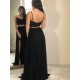 A-Line Two Pieces Long Black Prom Dresses Formal Evening Gowns 6011262 A-Line Two Pieces Long Black Prom Dresses Formal Evening Gowns 6011262