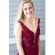 A-Line Beaded Lace Long Prom Dresses Formal Evening Gowns 6011273 A-Line Beaded Lace Long Prom Dresses Formal Evening Gowns 6011273