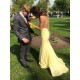 Long Yellow Lace Mermaid Backless Prom Dresses Formal Evening Gowns 6011280 Long Yellow Lace Mermaid Backless Prom Dresses Formal Evening Gowns 6011280