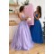 A-Line Beaded Lace Appliques Long Prom Dresses Formal Evening Gowns 6011289