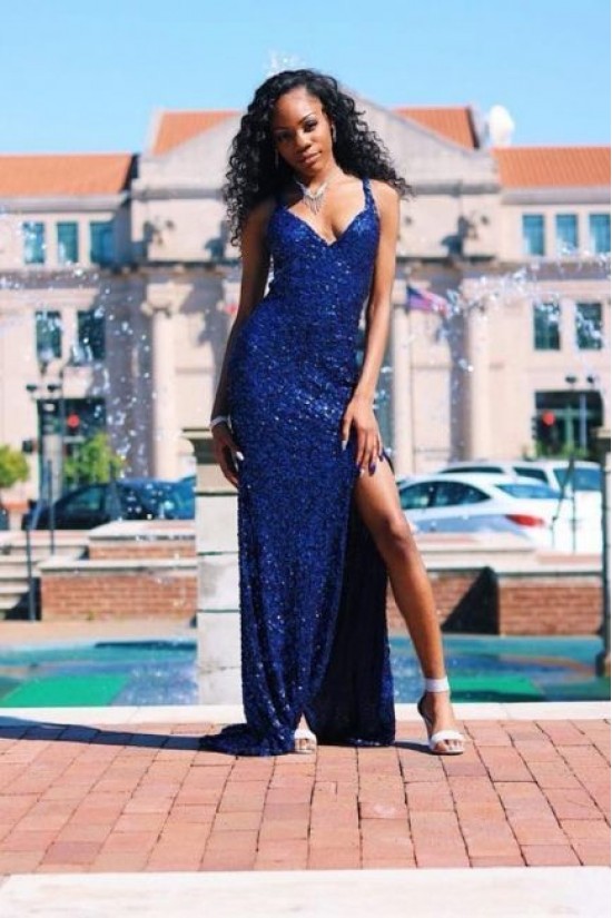 Sparkle Sequins Long Prom Dresses Formal Evening Gowns 6011300 Sparkle Sequins Long Prom Dresses Formal Evening Gowns 6011300