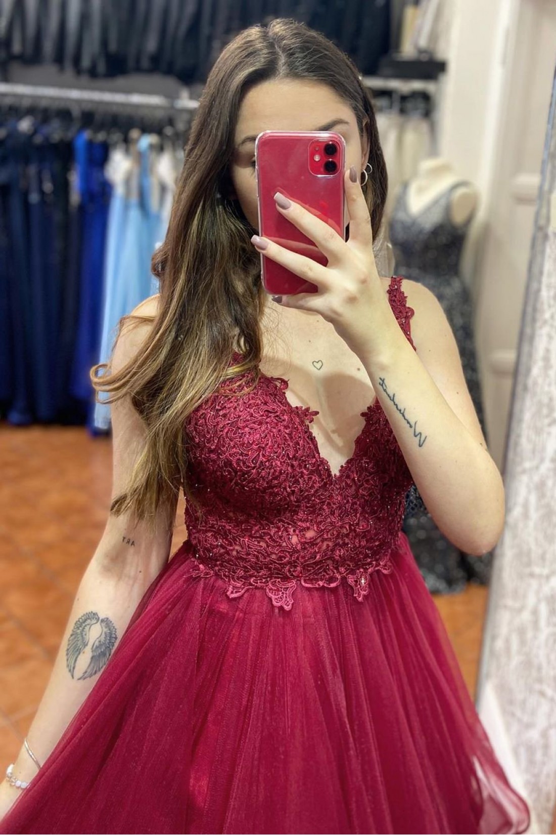 Elegant A Line Long Prom Evening Dress for Women Formal Gowns