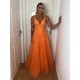 A-Line Beaded Lace Tulle Long Prom Dresses Formal Evening Gowns 6011367 A-Line Beaded Lace Tulle Long Prom Dresses Formal Evening Gowns 6011367