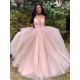 A-Line Lace Tulle Long Prom Dresses Formal Evening Gowns 6011393 A-Line Lace Tulle Long Prom Dresses Formal Evening Gowns 6011393
