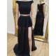A-Line Two Pieces Beaded Long Prom Dresses Formal Evening Gowns 6011399 A-Line Two Pieces Beaded Long Prom Dresses Formal Evening Gowns 6011399