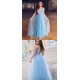A-Line Sequins Tulle Long Prom Dresses Formal Evening Gowns 6011402 A-Line Sequins Tulle Long Prom Dresses Formal Evening Gowns 6011402