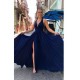 A-Line V-Neck Long Prom Dresses Formal Evening Gowns 6011406 A-Line V-Neck Long Prom Dresses Formal Evening Gowns 6011406