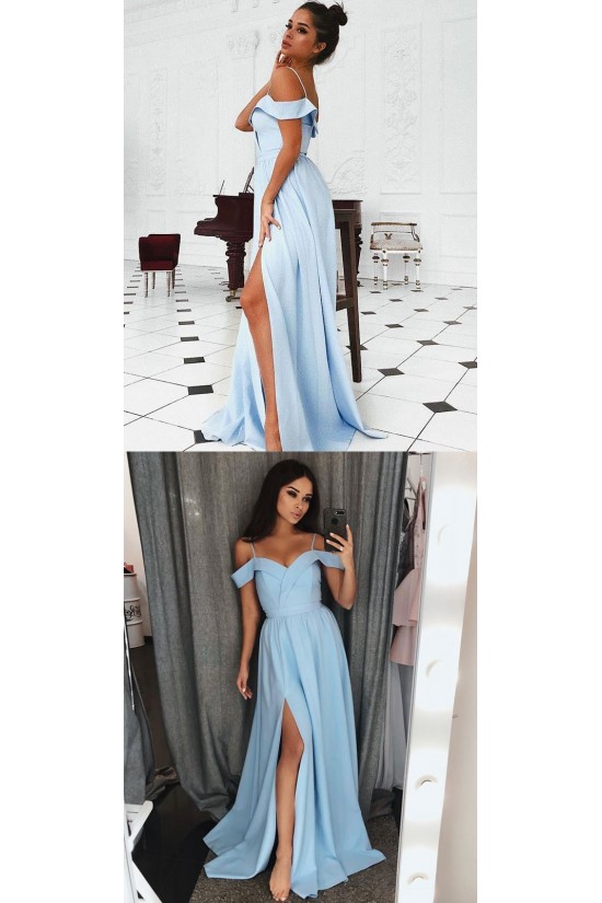 A-Line Off-the-Shoulder Long Prom Dresses Formal Evening Gowns 6011467 A-Line Off-the-Shoulder Long Prom Dresses Formal Evening Gowns 6011467
