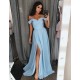 A-Line Off-the-Shoulder Long Prom Dresses Formal Evening Gowns 6011467 A-Line Off-the-Shoulder Long Prom Dresses Formal Evening Gowns 6011467
