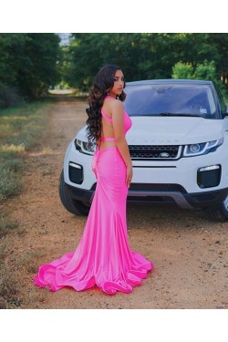 Mermaid V-Neck Long Prom Dresses Formal Evening Gowns 6011476