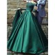 A-Line Long Sleeves Lace Satin Long Prom Dresses Formal Evening Gowns 6011512 A-Line Long Sleeves Lace Satin Long Prom Dresses Formal Evening Gowns 6011512