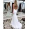 Long White Mermaid Prom Dresses Formal Evening Gowns 6011574