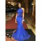 Mermaid Beaded Lace Long Prom Dresses Formal Evening Gowns 6011579