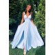 A-Line Simple V-Neck Long Prom Dresses Formal Evening Gowns 6011595 A-Line Simple V-Neck Long Prom Dresses Formal Evening Gowns 6011595