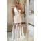 Long Lace V-Neck Prom Dresses Formal Evening Gowns 6011613