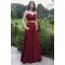 A-Line Two Pieces Long Prom Dresses Formal Evening Gowns 6011614
