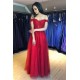 A-Line Beaded Lace Long Prom Dresses Formal Evening Gowns 6011635