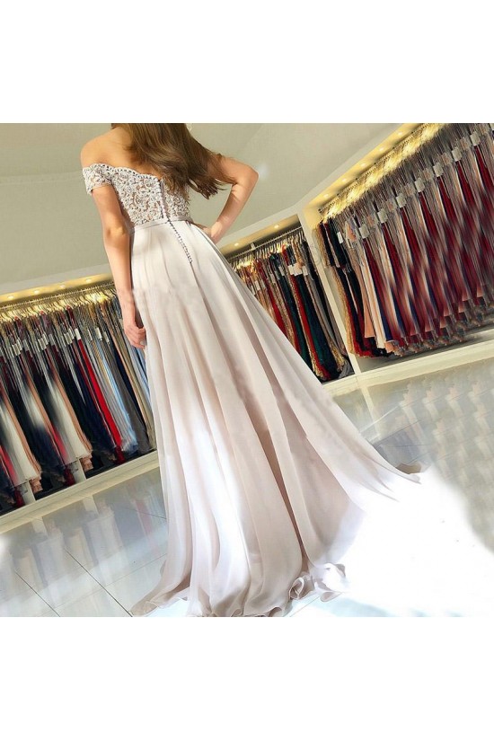 A-Line Off-the-Shoulder Prom Dresses Formal Evening Gowns with Lace Appliques 6011662 A-Line Off-the-Shoulder Prom Dresses Formal Evening Gowns with Lace Appliques 6011662