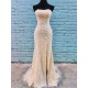 Mermaid Strapless Lace Long Prom Dresses Formal Evening Gowns 601903 Mermaid Strapless Lace Long Prom Dresses Formal Evening Gowns 601903