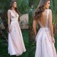 A-Line V-Neck Beaded Long Prom Dresses Formal Evening Gowns 601915 A-Line V-Neck Beaded Long Prom Dresses Formal Evening Gowns 601915