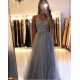 A-Line Beaded Lace Long Prom Dresses Formal Evening Gowns 601935 A-Line Beaded Lace Long Prom Dresses Formal Evening Gowns 601935