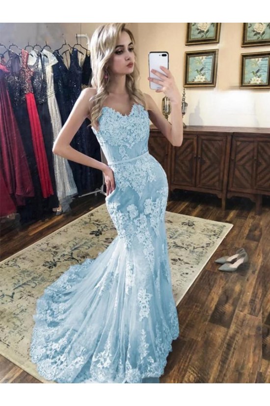 Mermaid Sweetheart Lace Long Prom Dresses Formal Evening Gowns 601950 Mermaid Sweetheart Lace Long Prom Dresses Formal Evening Gowns 601950