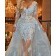 Long Sleeves Lace V-Neck Prom Dresses Formal Evening Gowns 601962 Long Sleeves Lace V-Neck Prom Dresses Formal Evening Gowns 601962