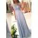 A-Line Beaded Long Prom Dresses Formal Evening Gowns 601967 A-Line Beaded Long Prom Dresses Formal Evening Gowns 601967