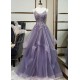 A-Line Tulle Lace Long Prom Dresses Formal Evening Gowns 601971 A-Line Tulle Lace Long Prom Dresses Formal Evening Gowns 601971
