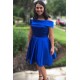 Short Royal Blue Prom Dress Homecoming Dresses Graduation Party Dresses 701025