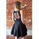 Short Black Prom Dress Homecoming Dresses Graduation Party Dresses 701037