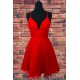 Short Red Prom Dress Homecoming Dresses Graduation Party Dresses 701059