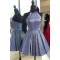 Short Sparkle Halter Prom Dress Homecoming Graduation Cocktail Dresses 701114