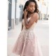 Short Lace Prom Dress Homecoming Graduation Cocktail Dresses 701117